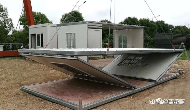 最新折叠集装箱房视频，现代移动与临时住宿的创新住宿方案